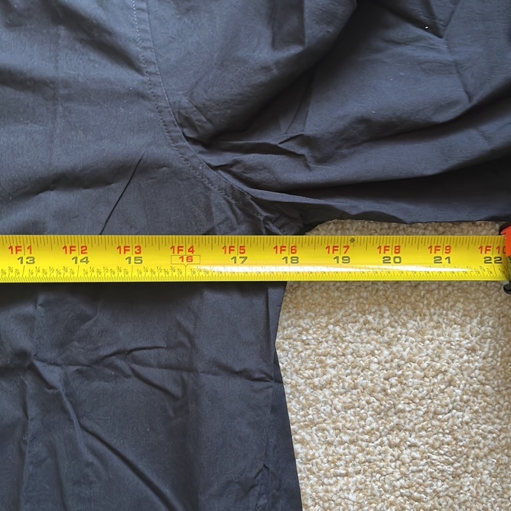Everlane The Poplin button down shirt black size medium - Picture 7 of 8